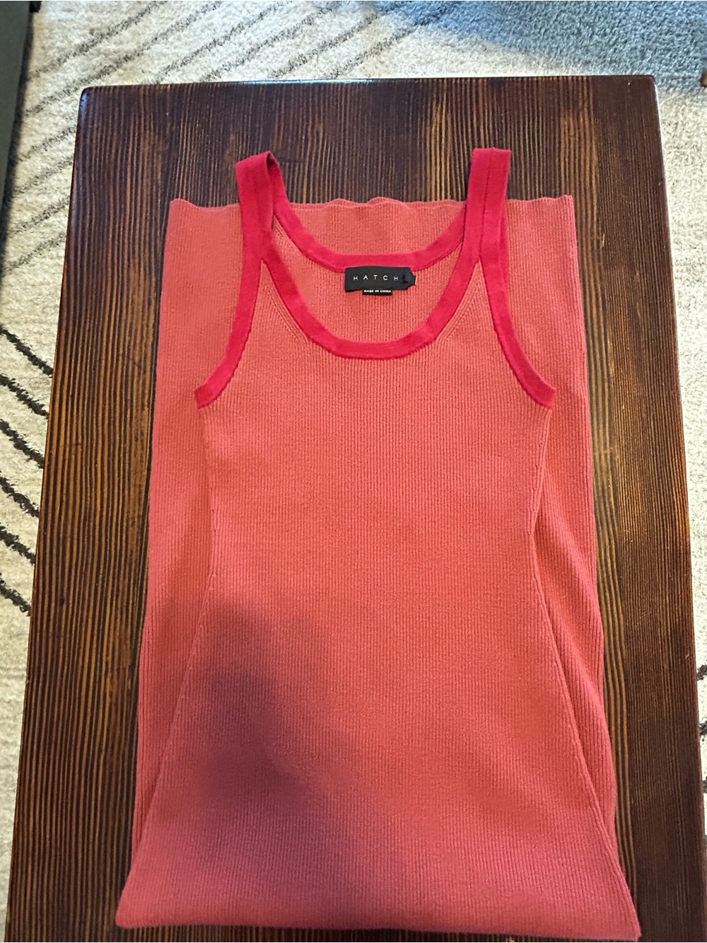 Hatch Red Tank Dress